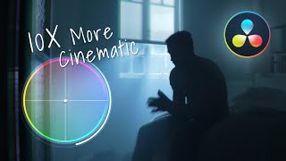 5 Tips amp Tricks For 10X MORE CINEMATIC Color Grading in Davinci Resolve 19 [upl. by Gallard]