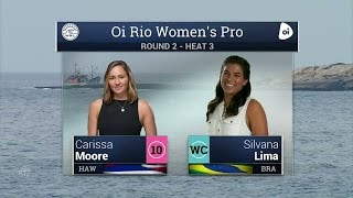 2016 Oi Rio Womens Pro Round Two Heat 3 Video [upl. by Ynetruoc]