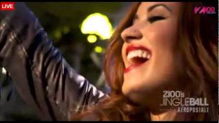 Demi Lovato  How To Love Cover Live at Z100s Jingle Ball 2011 [upl. by Ydnahs]