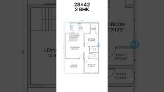 28x42 home plan design [upl. by Aarika]