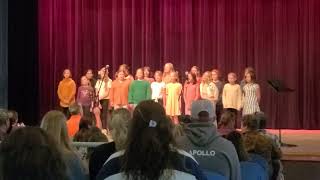 Greenview 5amp6 grade choir song 1 [upl. by Lorine]