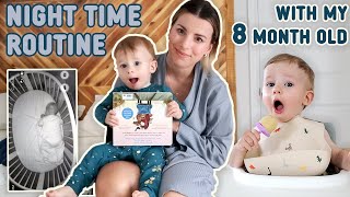 Spend a REAL nighttime routine with a baby Full Walkthrough with EVERYTHING we do [upl. by Noyart]