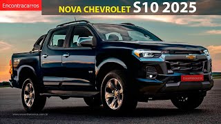 Nova Chevrolet S10 2025  Chega no início de 2024 tudo o que sabemos sobre a nova picape [upl. by Yajnas]