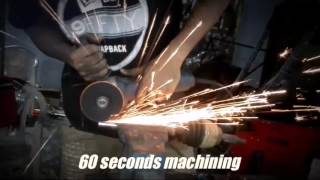 Cut your own shaft keyways using angle grinder [upl. by Acissehc]