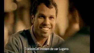 Avea 3G Modem Reklamı Lugano Jo Ferrari Alanzinho [upl. by Dori630]