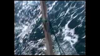 Sailing on the Adriatic Sea in the selfsteering Yacht HABER 800C4 part 2 [upl. by Htiekel]