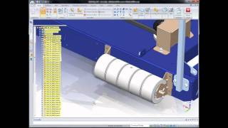 Solid Edge ST4 Machine Design Demo Center Plane Relationship [upl. by Jung]