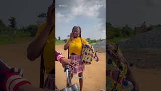 Hottest village girl meets the joyless BIKE MAN and this happened in public 😳😱🙆‍♂️ watch to the end [upl. by Narah]