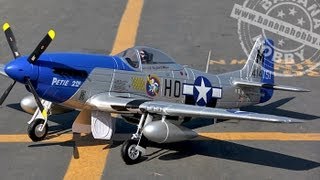 FMS 1400mm P51 Mustang v7 Review [upl. by Siahc107]