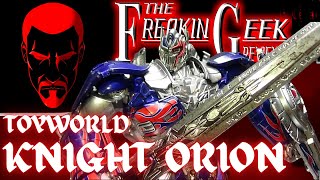 Toyworld KNIGHT ORION TLK Optimus Prime EmGos Transformers Reviews N Stuff [upl. by Opalina]