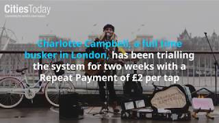 London buskers to take contactless payments [upl. by Aramahs]