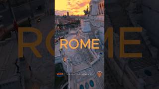 Rome Awaits 🇮🇹✨  Low Cost Vibes travel europe goodvibesshorts [upl. by Llerrahs]