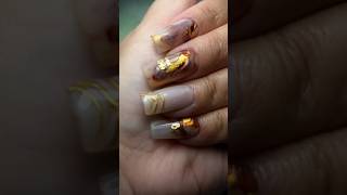 Easy Nuance nail design  GelX koreangelnails japanesegelnails gelnaildesign [upl. by Thierry]