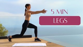 5 min Leg Workout [upl. by Lewls]