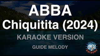 ABBAChiquitita 2024 Melody Karaoke Version [upl. by Lynden716]