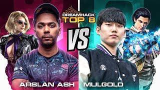 Arslan Ash Nina VS Mulgold Claudio  Top 8  Dream Hack Dallas [upl. by Anirehs]