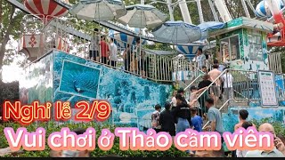 Tiếp tục Seri đi chơi Thảo cầm viên ngày nghỉ lễ 29 2024 [upl. by Nalyr]