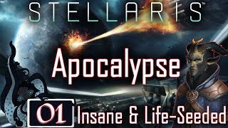 Eye of Horath  Stellaris Apocalypse PreRelease Series  Drakonian Imperium  01  Insane [upl. by Daryl]