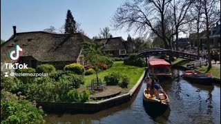 Giethoorn  Hollanda Niederlandreels kesfet hollanda niederlande🇳🇱 giethoorn deutschland [upl. by Hakan663]