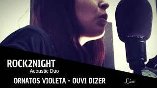 OUVI DIZER acústico gravado ao vivo by Rocktonight [upl. by Grose631]