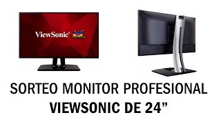 Monitor Profesional VIEWSONIC de 24 pulgadas [upl. by Eycal]