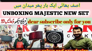 unboxing majestic new set November sale new cookware sale imported cookware [upl. by Tessi]