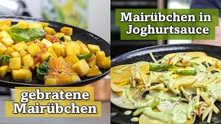 Mairübchen Rezepte mit ordentlich Umami Röstaromen und Wumms  vegan amp saisonal [upl. by Seravart]