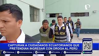 Tumbes refuerzan seguridad fronteriza tras estado de excepción en Ecuador [upl. by Erdda]