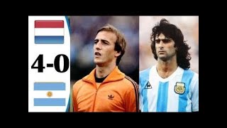 Netherlands 4 x 0 Argentina world cup 1974  Full highlight  1080p HD  Johan Cruyff  Kempes [upl. by Ahsen843]