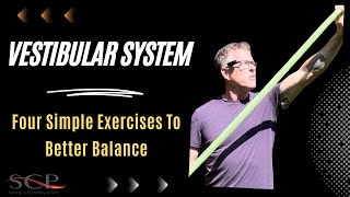 Vestibular System Four Simple Exercises For Better Balance [upl. by Randal]