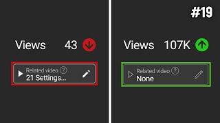 21 YouTube settings that fk small channels [upl. by Reggis]