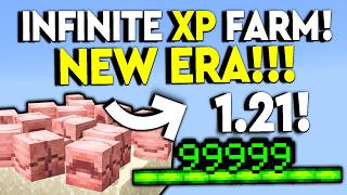 BEST 121 XP FARM Minecraft Tutorial  70 Levels In 30 Seconds [upl. by Mervin772]