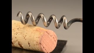 How to Forge a Corkscrew Worm [upl. by Tamiko]