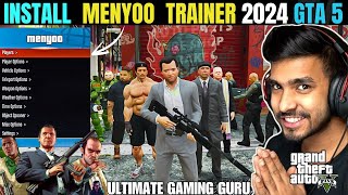 How to Install Menyoo Trainer Mod Menu in GTA 5 Latest 2024  GTA 5 mods [upl. by Joellen]