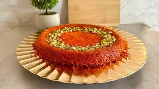 Perfect Homemade Knafeh Recipe  Easy amp Authentic Middle Eastern Dessert [upl. by Jocko]