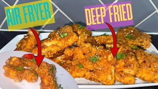 Air fryer fish vs deep fried fish [upl. by Airrej]