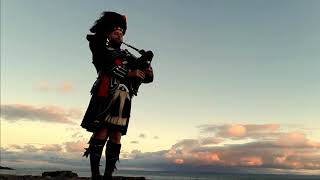 Amazing Grace on the bagpipes  The Welsh Wedding Bagpiper Matthew Bartlett [upl. by Yahsel]