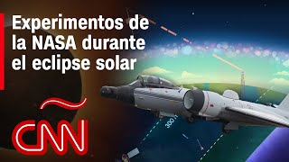 Los experimentos que la NASA realizará durante el eclipse solar de 2024 [upl. by Namra]