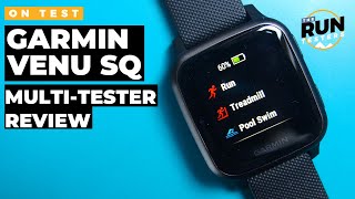 Garmin Venu SQ review Two runners test Garmins square smartwatch [upl. by Siulesoj]