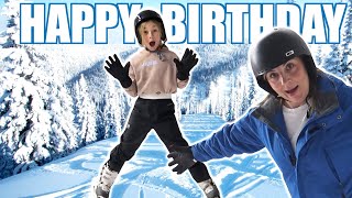 OLIVIAS 9th BIRTHDAY SURPRISES ⛷ 🎭 🎁 Party amp Presents [upl. by Remmer]