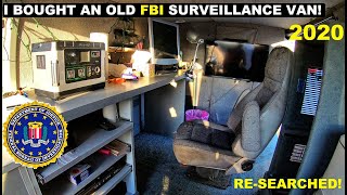 I bought an old FBI Surveillance Van 2020 Searching Again [upl. by Nonnahc57]