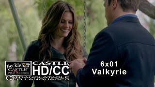 Castle 6x01 quotValkyriequot Proposal Scene Beckett Answer  A Resounding Yes HDCC [upl. by Jegar]