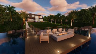 Katzman Project  Waterfront Retreat Fire Pit Lounge with Scenic Backyard Views Orlando FL [upl. by Giorgi306]