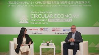 Interviewing STAR PLASTICS at CPRJ Plastics Recycling and Circular Economy Conference [upl. by Ssilb536]