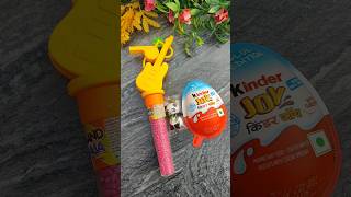 Gitaar Jems pink with panada candy in Kinderjoy Box shorts viralvideo gems [upl. by Abana726]