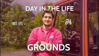 Day in the Life of Grounds at KISC with Theo FR [upl. by Owiat]