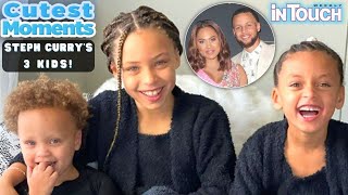 Steph Curry amp Ayesha Curry Kids Riley Ryan amp Canon Curry Cutest Moments to Date [upl. by Reinaldos]