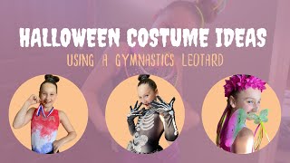 5 Halloween Costume Ideas Using Gymnastics Leotards [upl. by Asiul480]