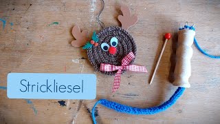 Strickliesel DIY  Einfache Anleitung Anfang und Abschluss [upl. by Aiet]