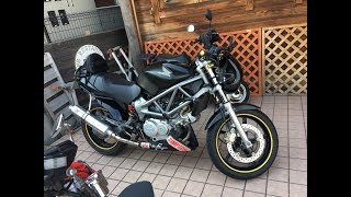 SANSEI RACING 1998 Honda VTR 250 1998 ホンダ・VTR250 VTwin Roadsports MC33 Cafe Racer カフェレーサー サンセイレーシング [upl. by Ahsitnauq]